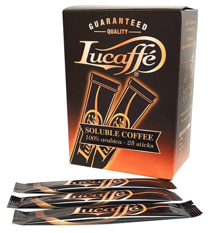 Lucaffe 100 % Арабика Инстантно кафе - 25 бр. кафе дози